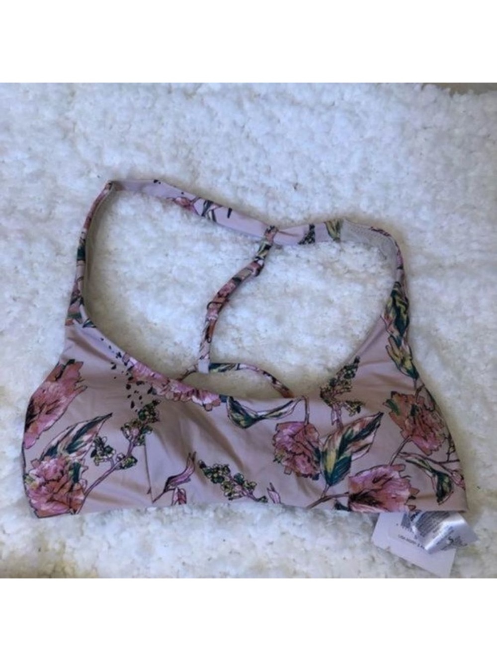 Roxy Pink Floral Bikini Set - Picture 6 of 6